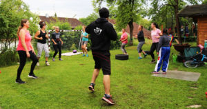 Fitnessgarten-Training